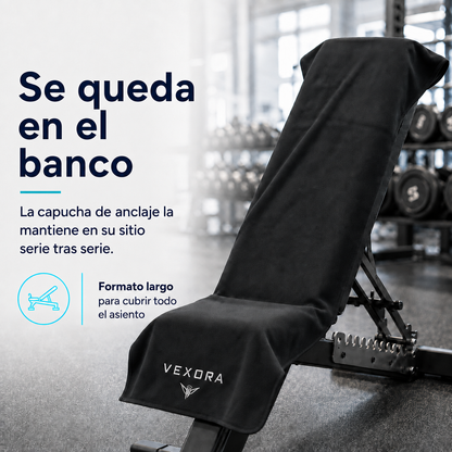 Vexora — Serviette de sport à capuche