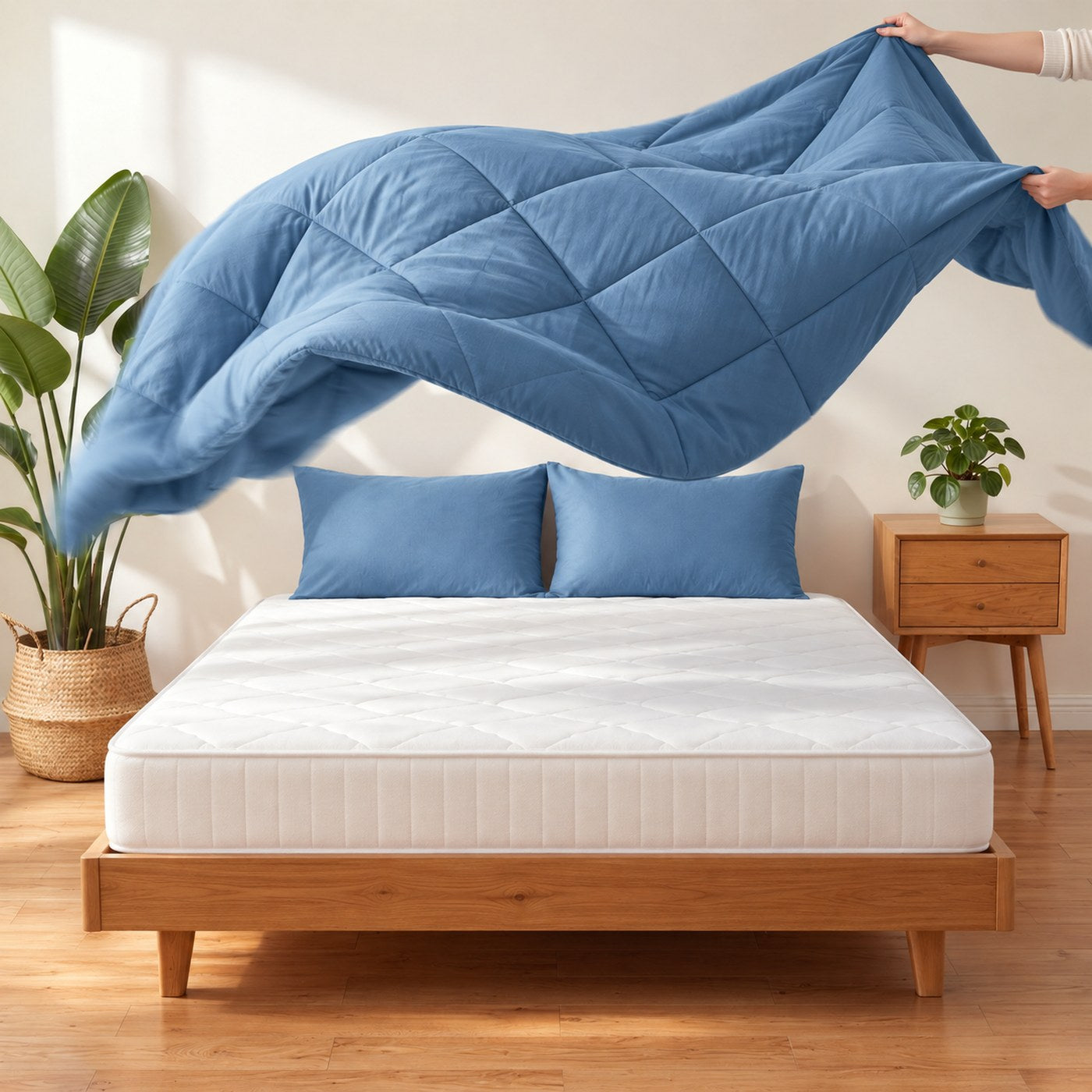 Faites votre lit en 10 secondes.