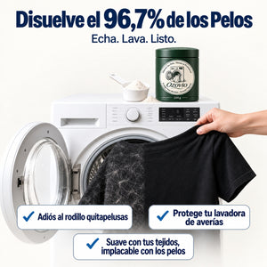 El polvo que disuelve el 96,7% de los pelos